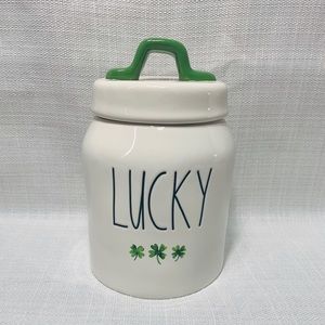 New Rae Dunn “LUCKY” Canister